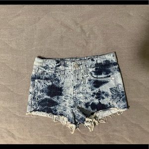 High Rise Denim Shorts Mossimo